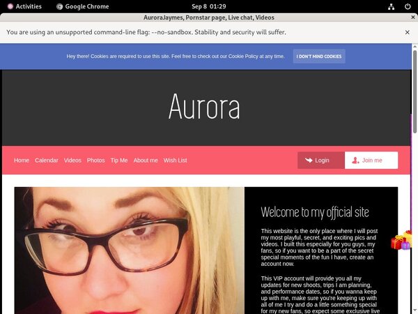 AuroraJaymes Discount Join Page