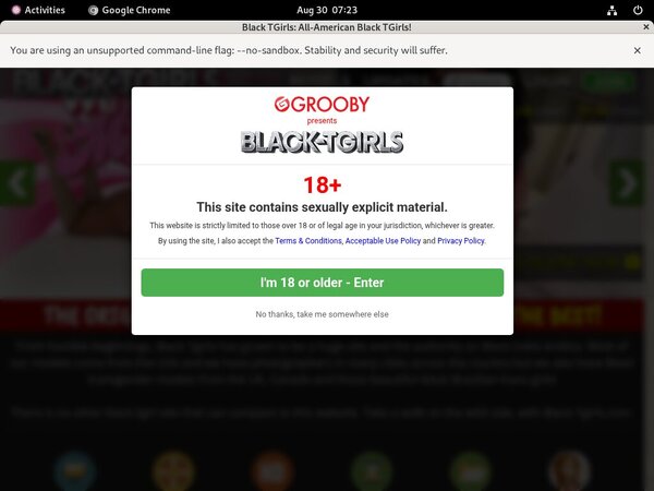 Black-tgirls.com Registration Form