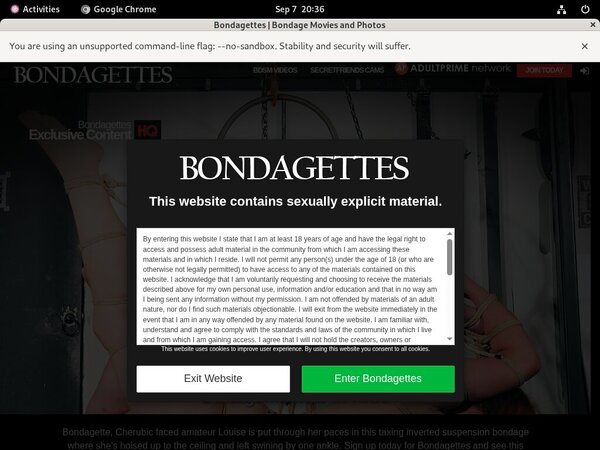 Bondagettes.com Free Pw