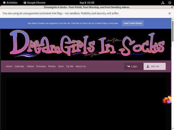 [Image: Dreamgirls-In-Socks-Sign-Up-Discount.jpg]