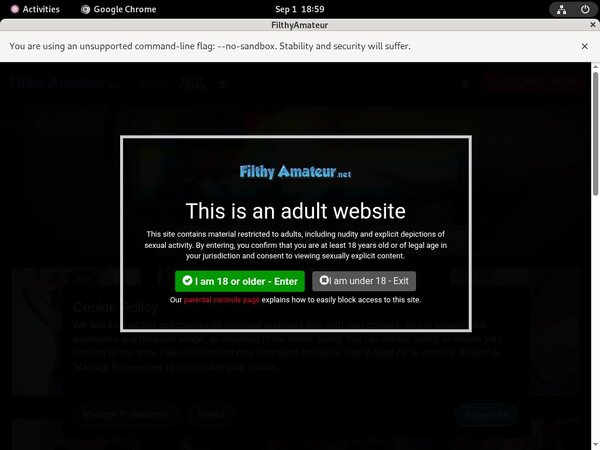 Filthyamateur Password List