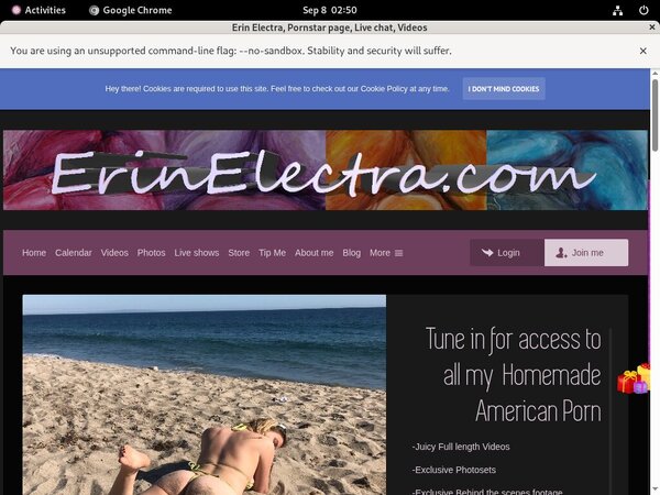 Free Erin Electra Premium Accounts