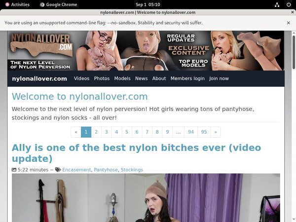 Free Nylon All Over Site Rip