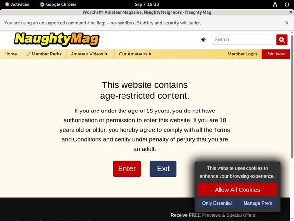 Free Trial Naughtymag.com Login