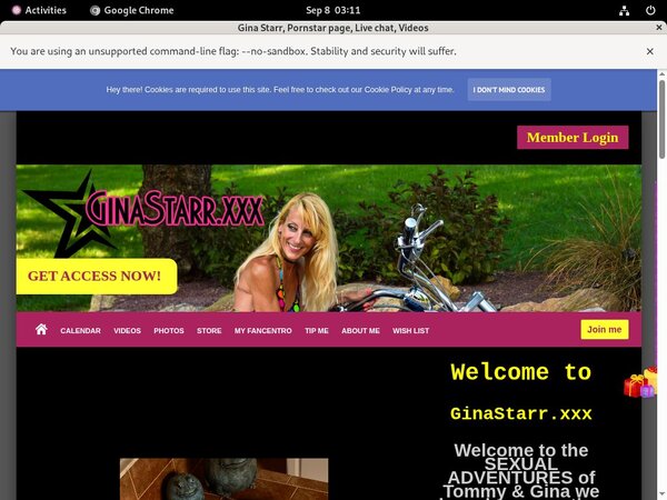 Gina Starr Free Pics