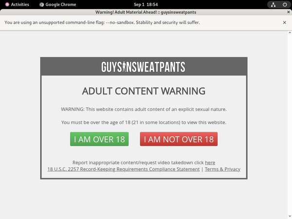 Guys In Sweatpants Gay Porn