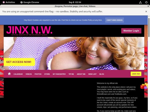 Jinxynw Acount