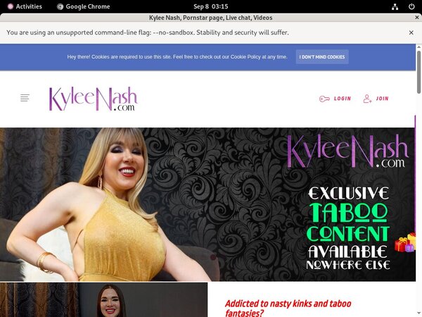 Kyleenash.com Join Via Paypal