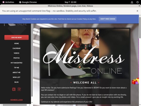 MistressOnline Online Video