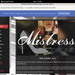 MistressOnline Trial Membership