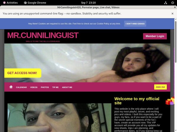MrCunnilinguist420 Account Logins