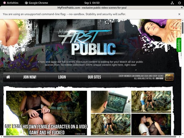 My First Public Website