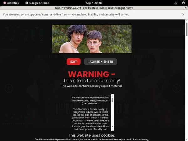 Nasty Twinks Trial Discount