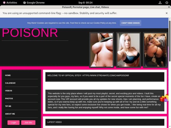 Poisonr.modelcentro.com Discount (SAVE 70%)