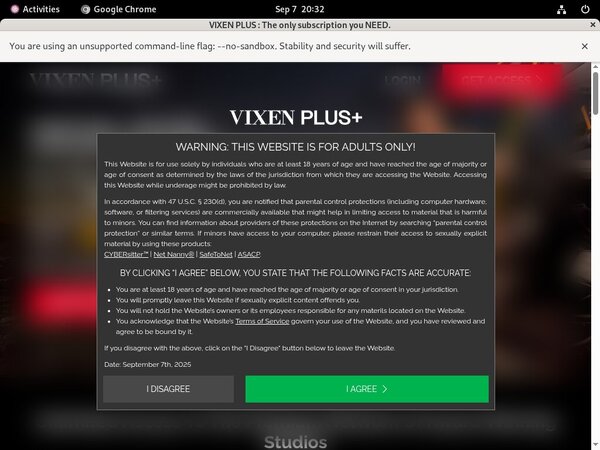Vixen Plus Discount Vendo