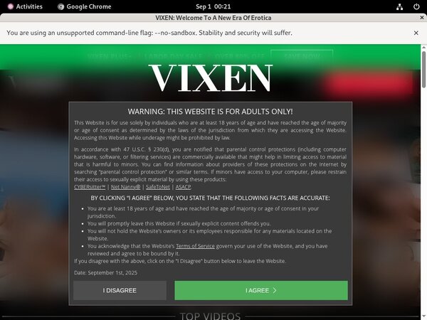 Vixen.com Discount Trial Free