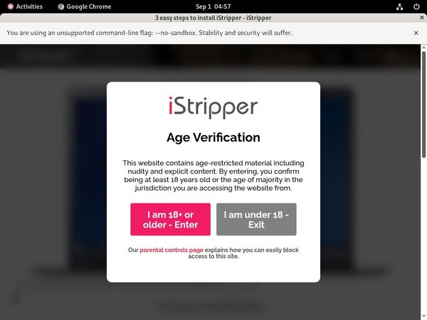 Working Istripper.com Account