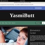 Yasmibutt.modelcentro.com Daily Pass